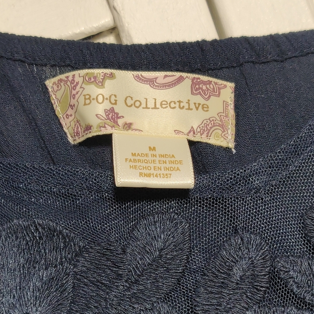 BOG Collection Navy Mini Dress - Picture 8 of 9